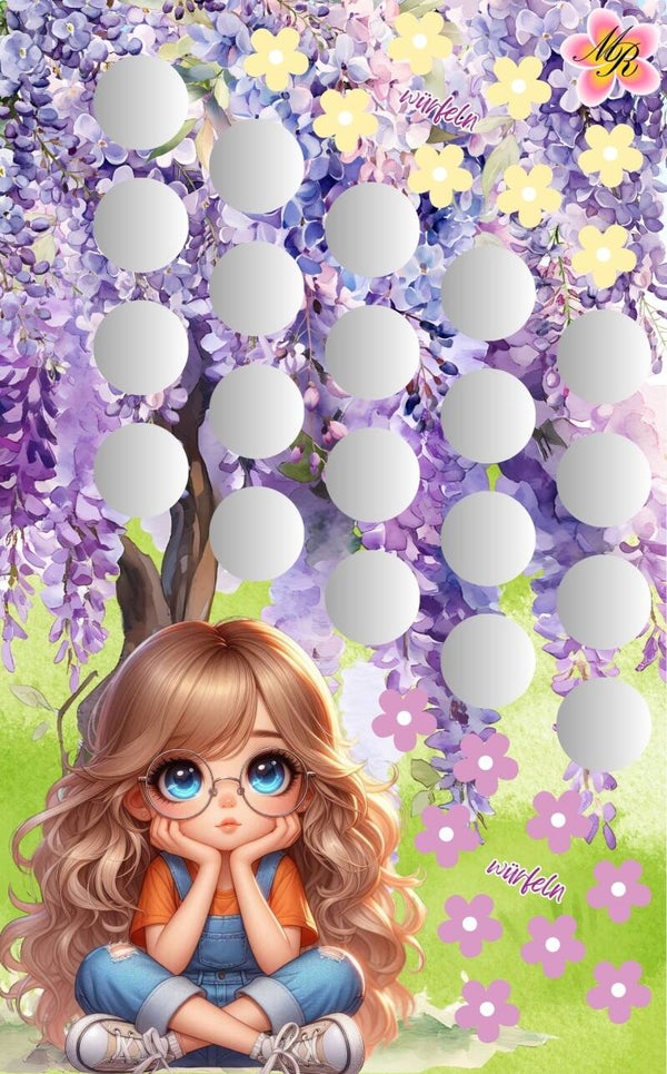 A6 Challenge 633 Mädchen mit Baum