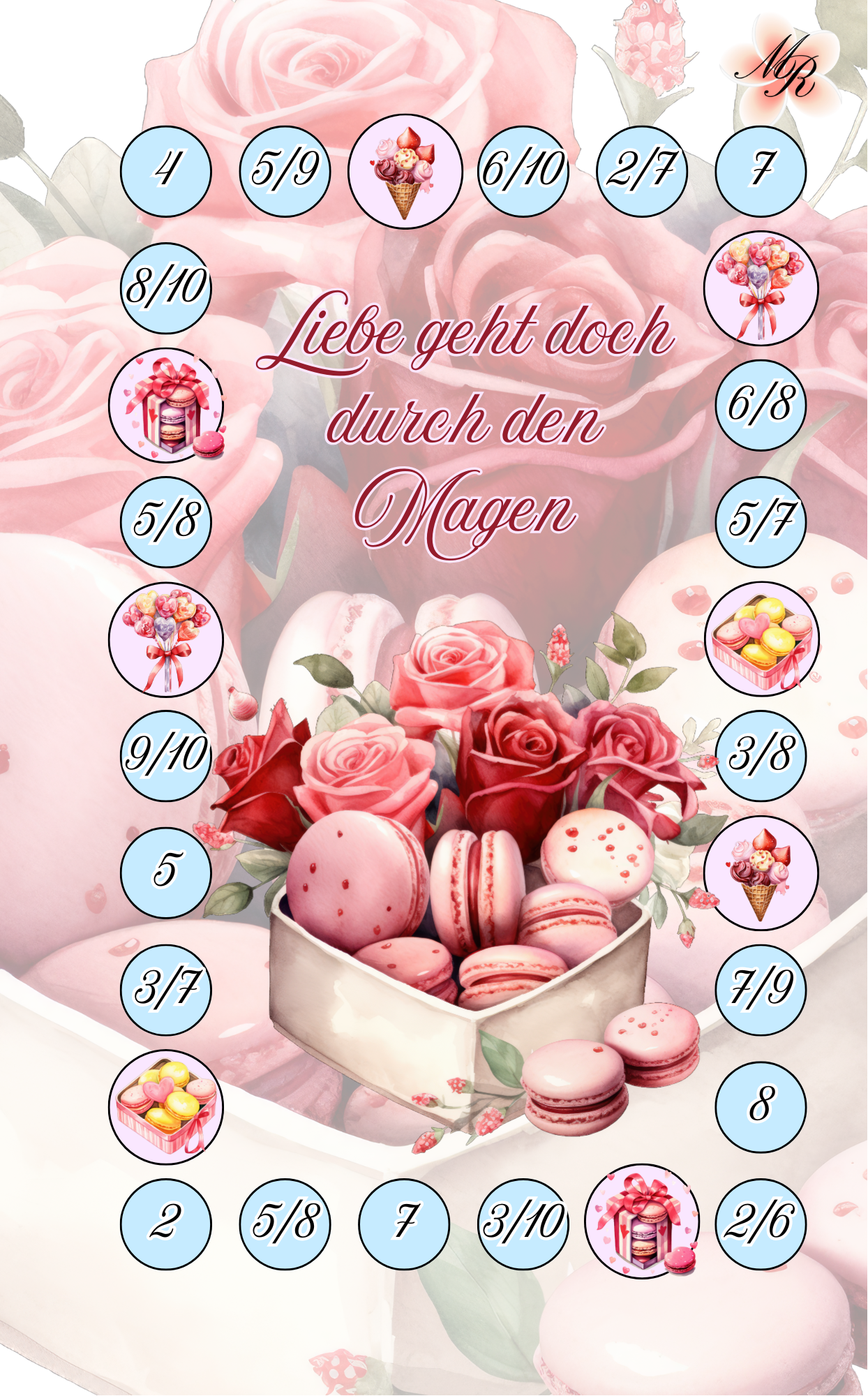 Sparspiel komplett 590 Liebe geht doch durch den Magen