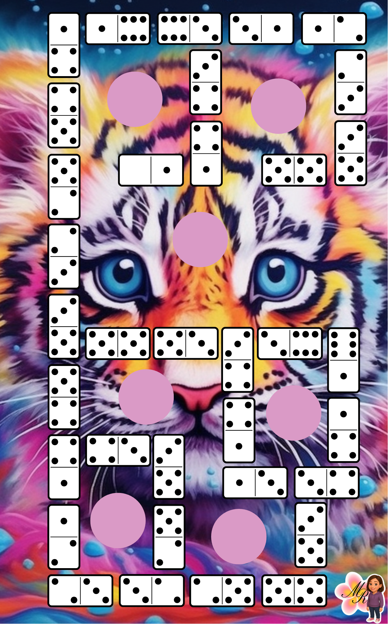 A6 Challenge 644 Tiger Domino