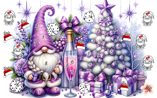 A6 Challenge 588 Weihnachts-Gnome