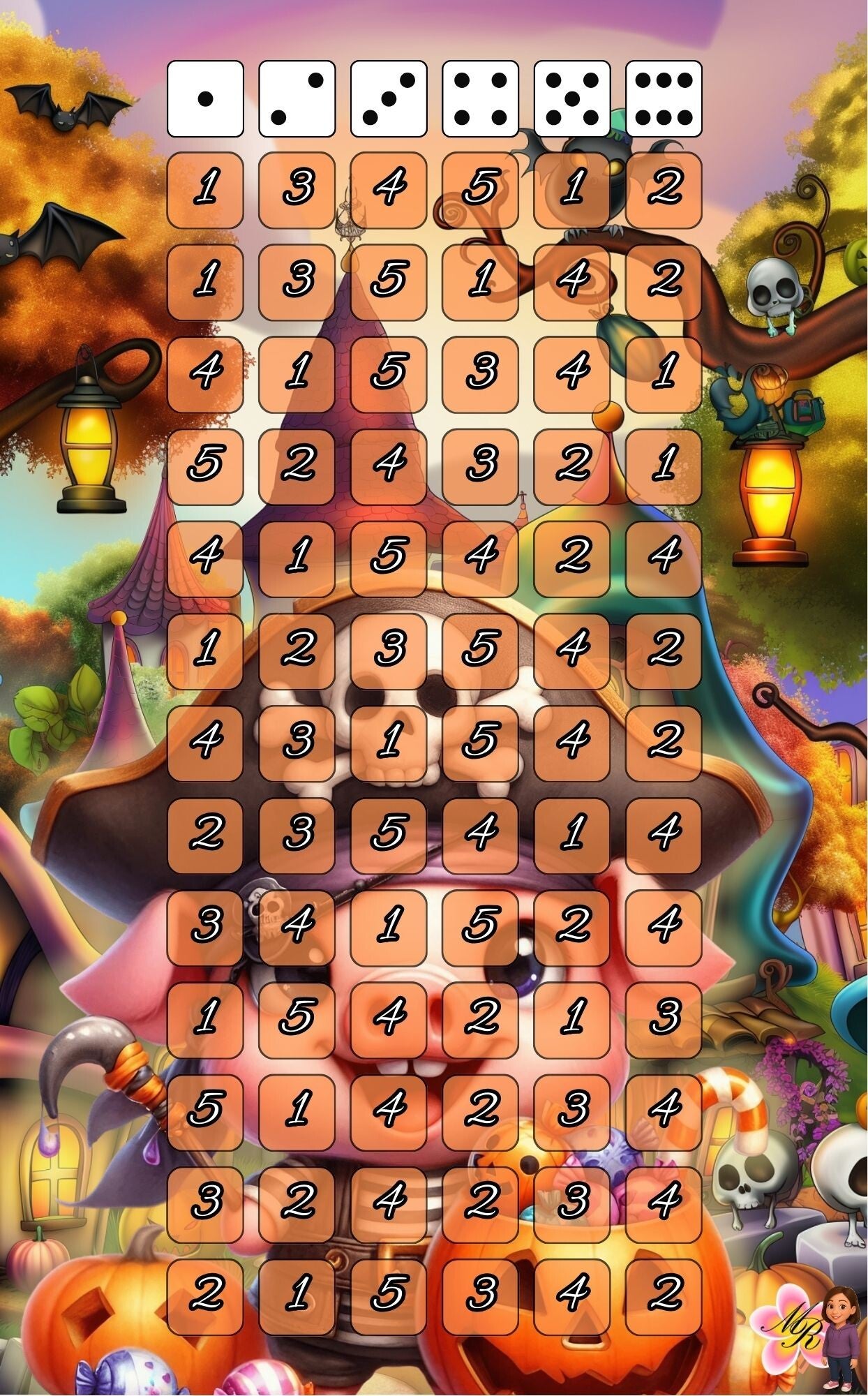 A6 Challenge 672 Halloween Dingo