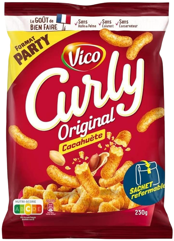 Curly Original Cacahuète Format Party !