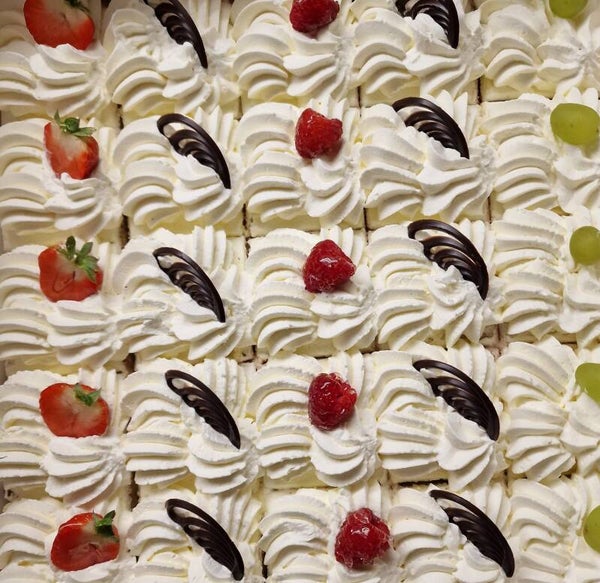 slagroomtaart 12 personen