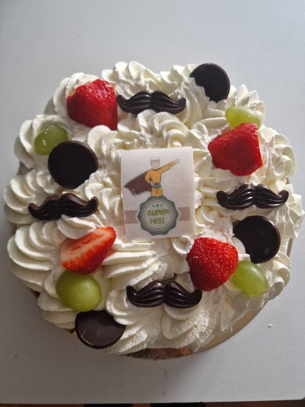 Vaderdag slagroomtaart