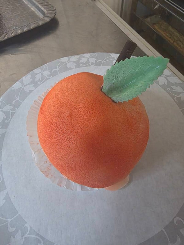 sinaasappel gebakje