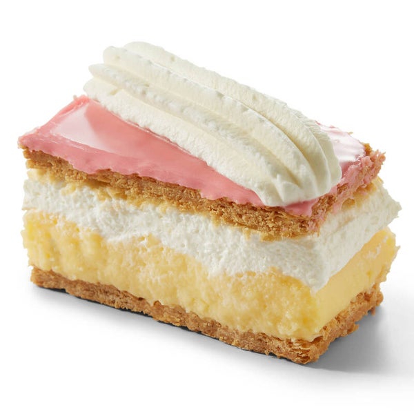 tompouce , alleen op vrijdag en zaterdag verkrijgbaar