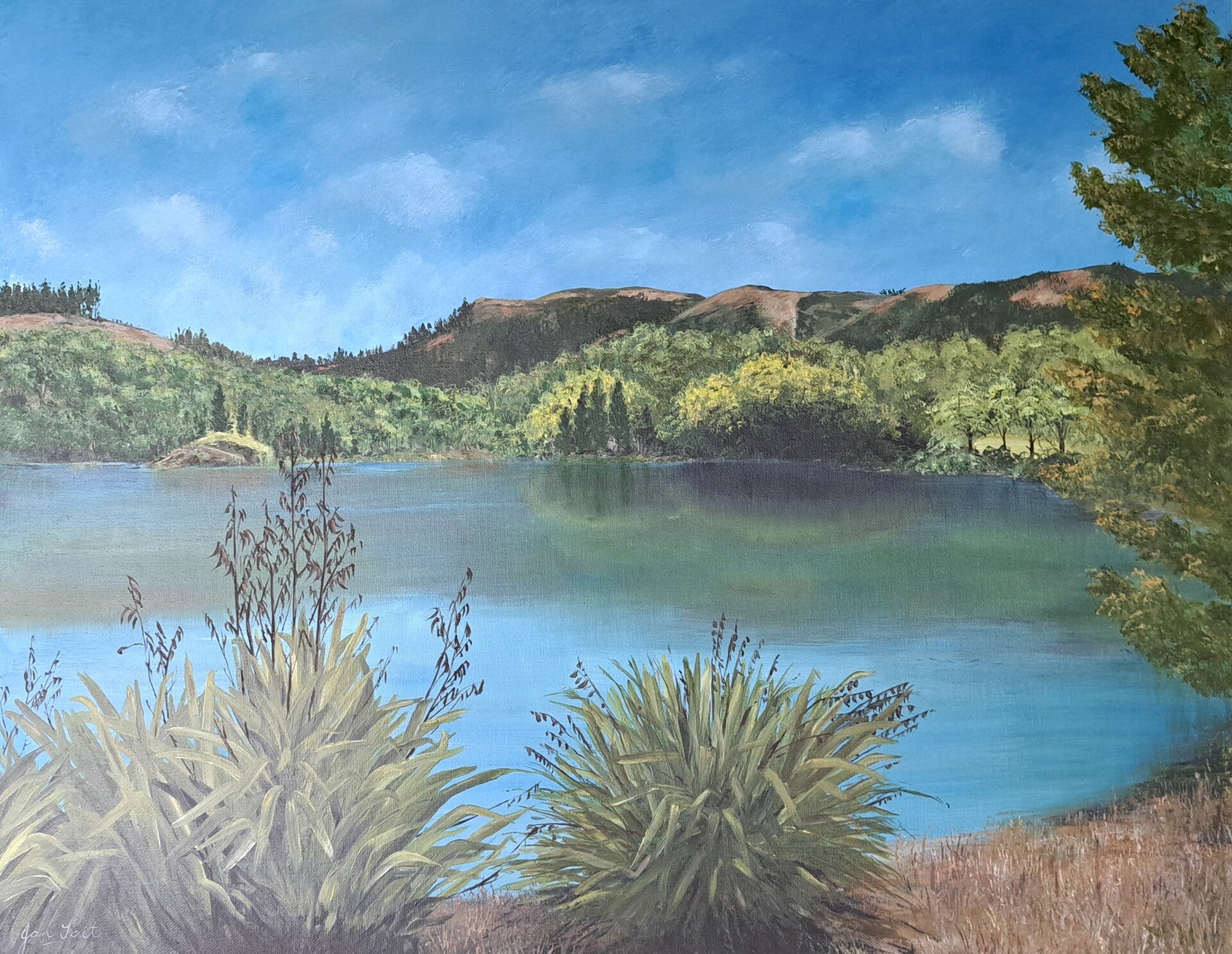 Lake Tutira, Hawkes Bay, NZ
