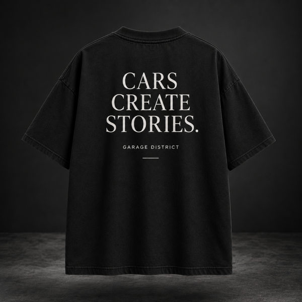 Cars Create Stories – Oversized T-Shirt