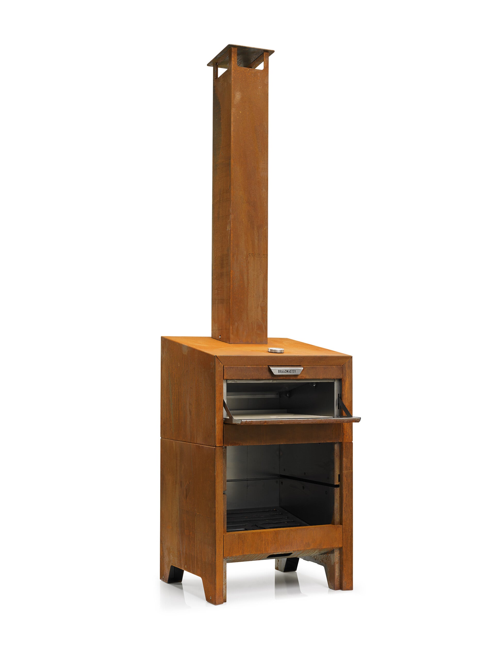 Braaimaster Fireoven_Four a pizza_acier Corten