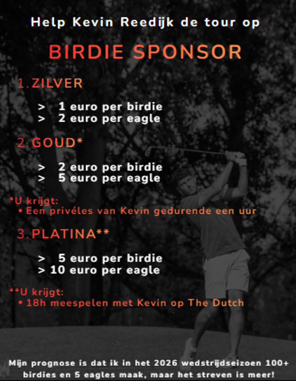 Sponsoring per birdie
