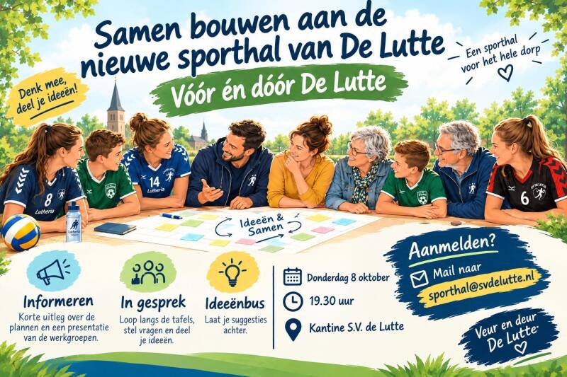 ideeën voor nieuwe Sporthal?