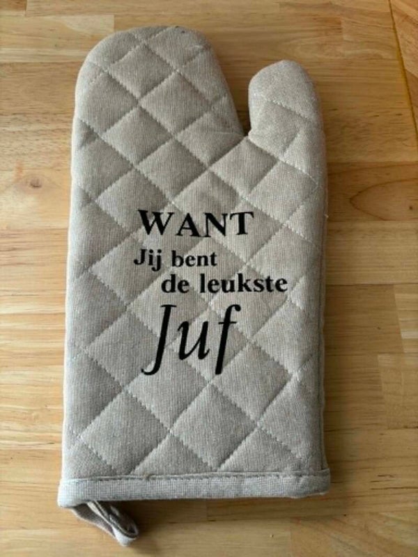 Ovenwant: WANT jij bent de leukste juf
