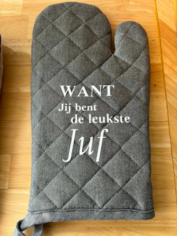 Ovenwant: WANT jij bent de leukste juf