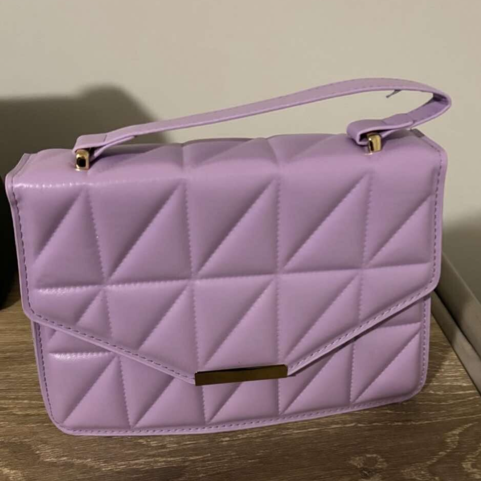 Kleine handtas paars