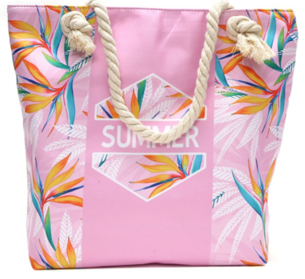 Strandzak Summer roze