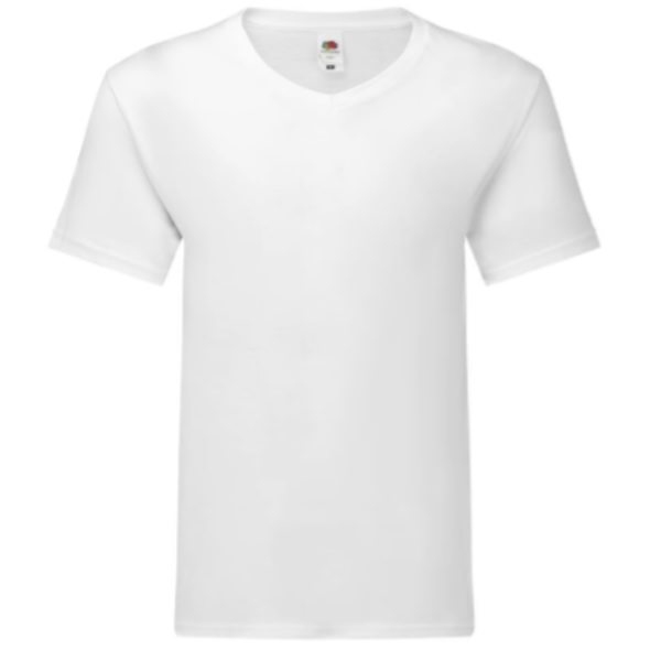V-hals T-shirt heren
