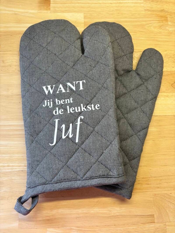 Ovenwant: WANT jij bent de leukste juf