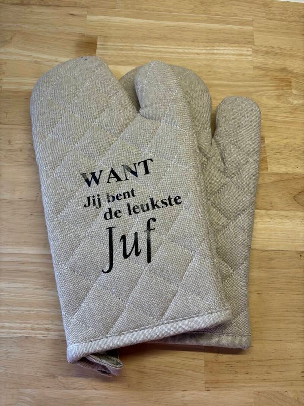 Ovenwant: WANT jij bent de leukste juf