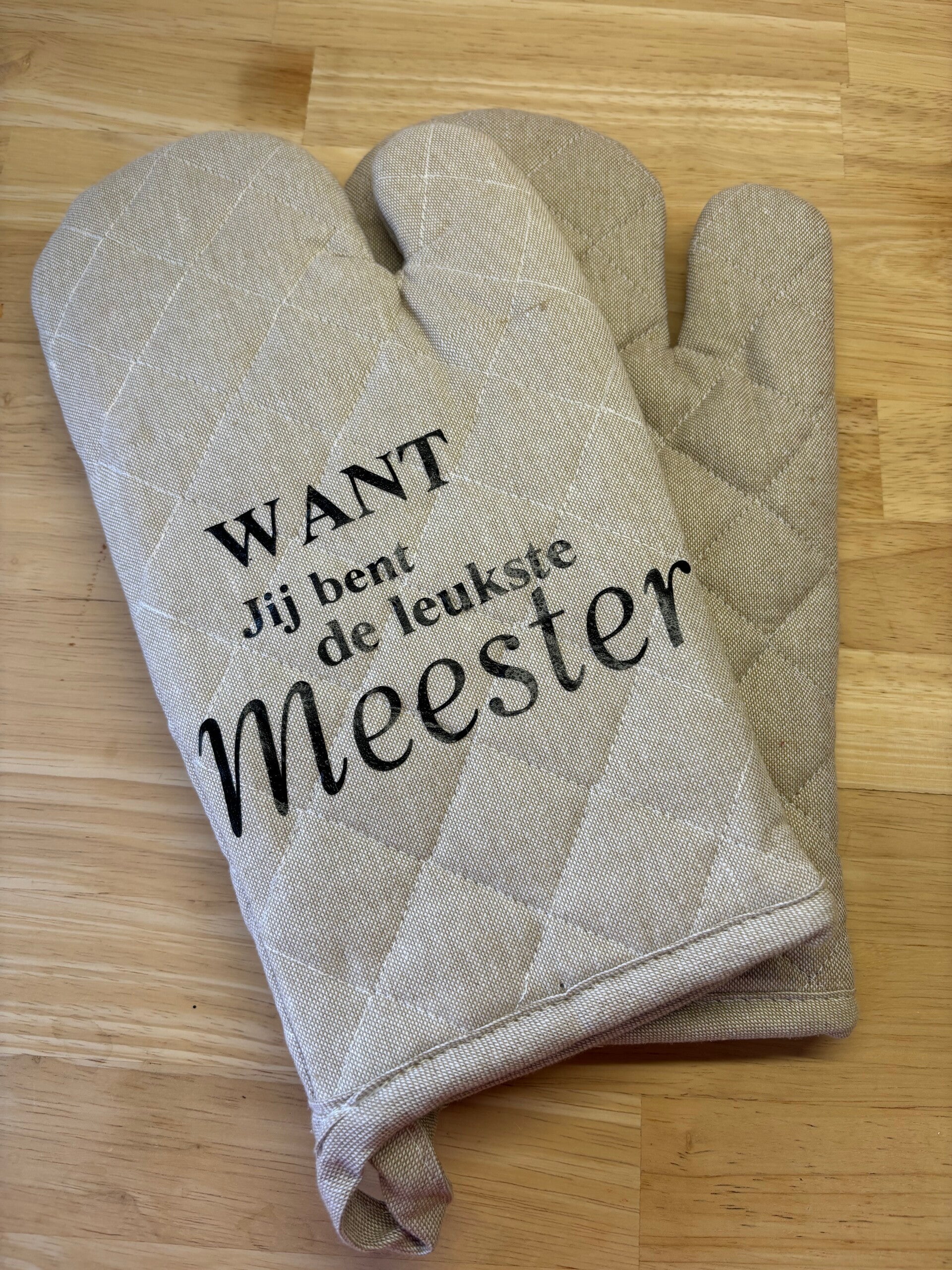 Ovenwant WANT jij bent de leukste meester