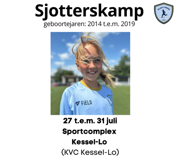 Sjotterskamp Kessel-Lo (KVC) 27 juli t.e.m. 31 juli 2026