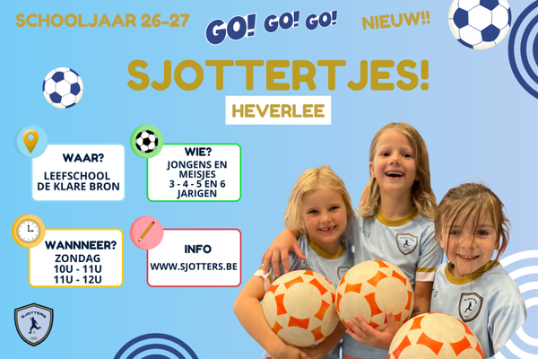 2026/2027 Sjottertjes Heverlee (3-4 jaar) trimester 1