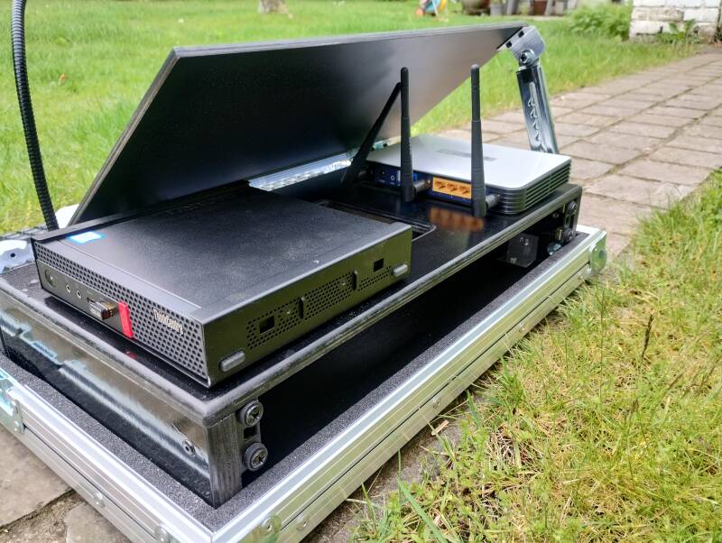 regie lichttafel flightcase 6