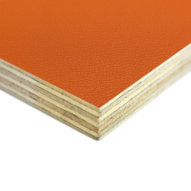 Orange Textured PVC Laminate