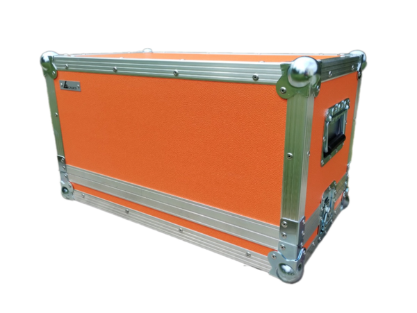 Flightcase ORANGE amp head - 55 x 27 x 28
