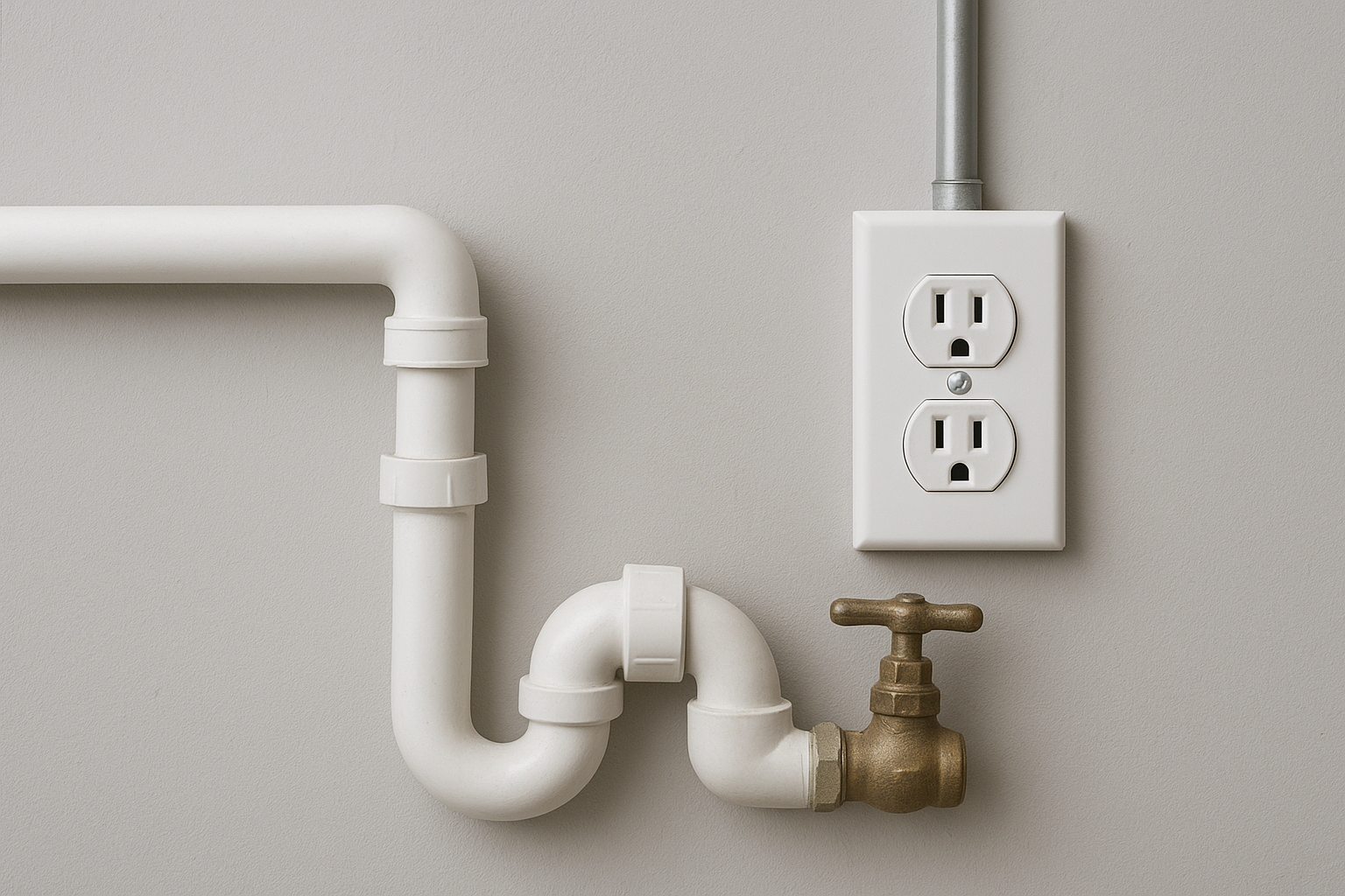 Small plumbing and electrical repair services in Brussels – handyman fixing pipes and sockets