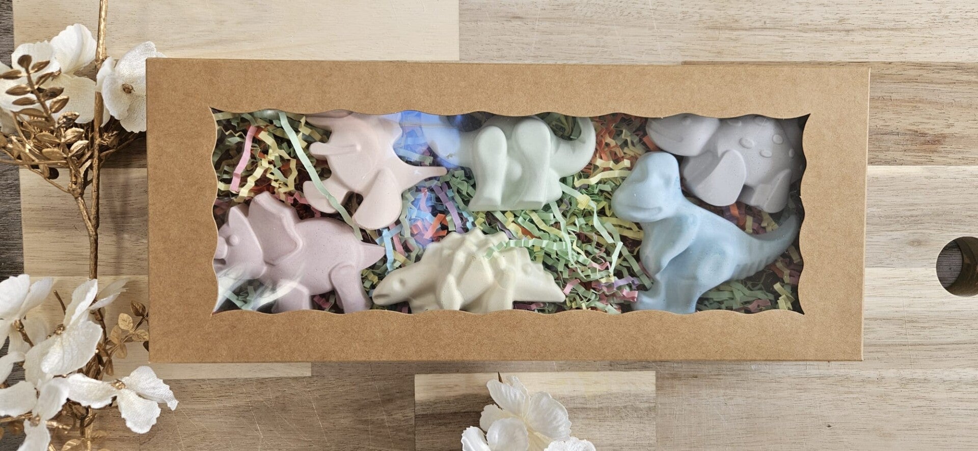 Stoepkrijt pakket dino