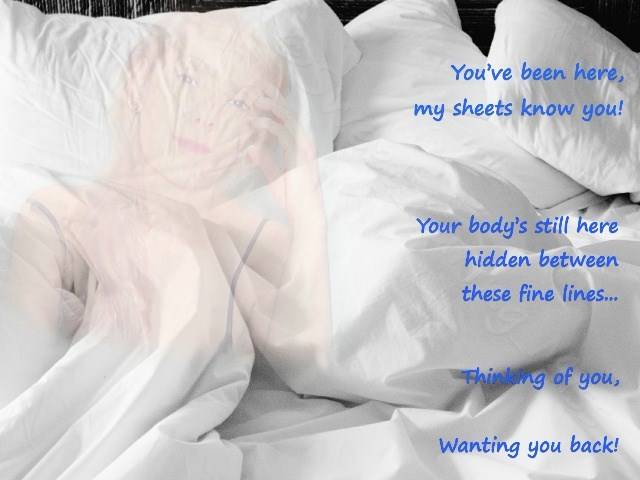 Sweet Caring Mistress Sheets Memories