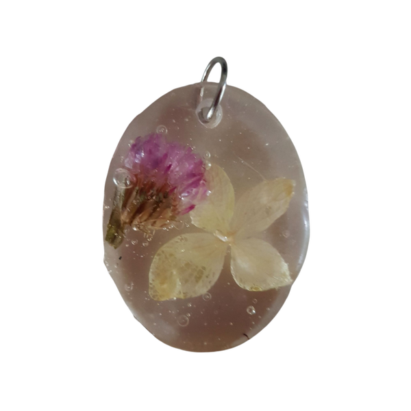 Hanger Epoxy met bloemen