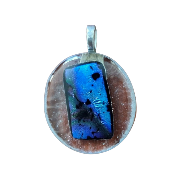 Glashanger dichroic blauw