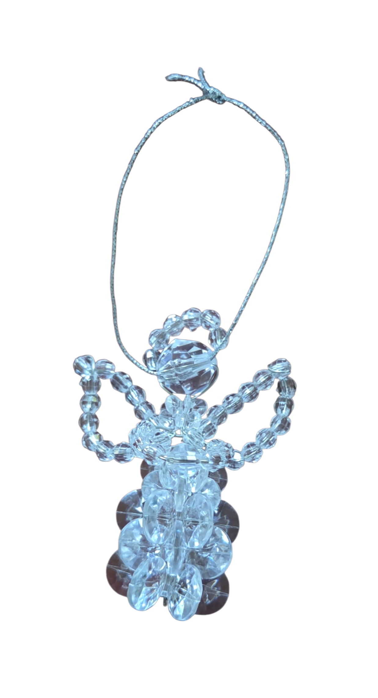 Kerst Zelfmaakpakketje  DIY Engeltje van kunststof type 2