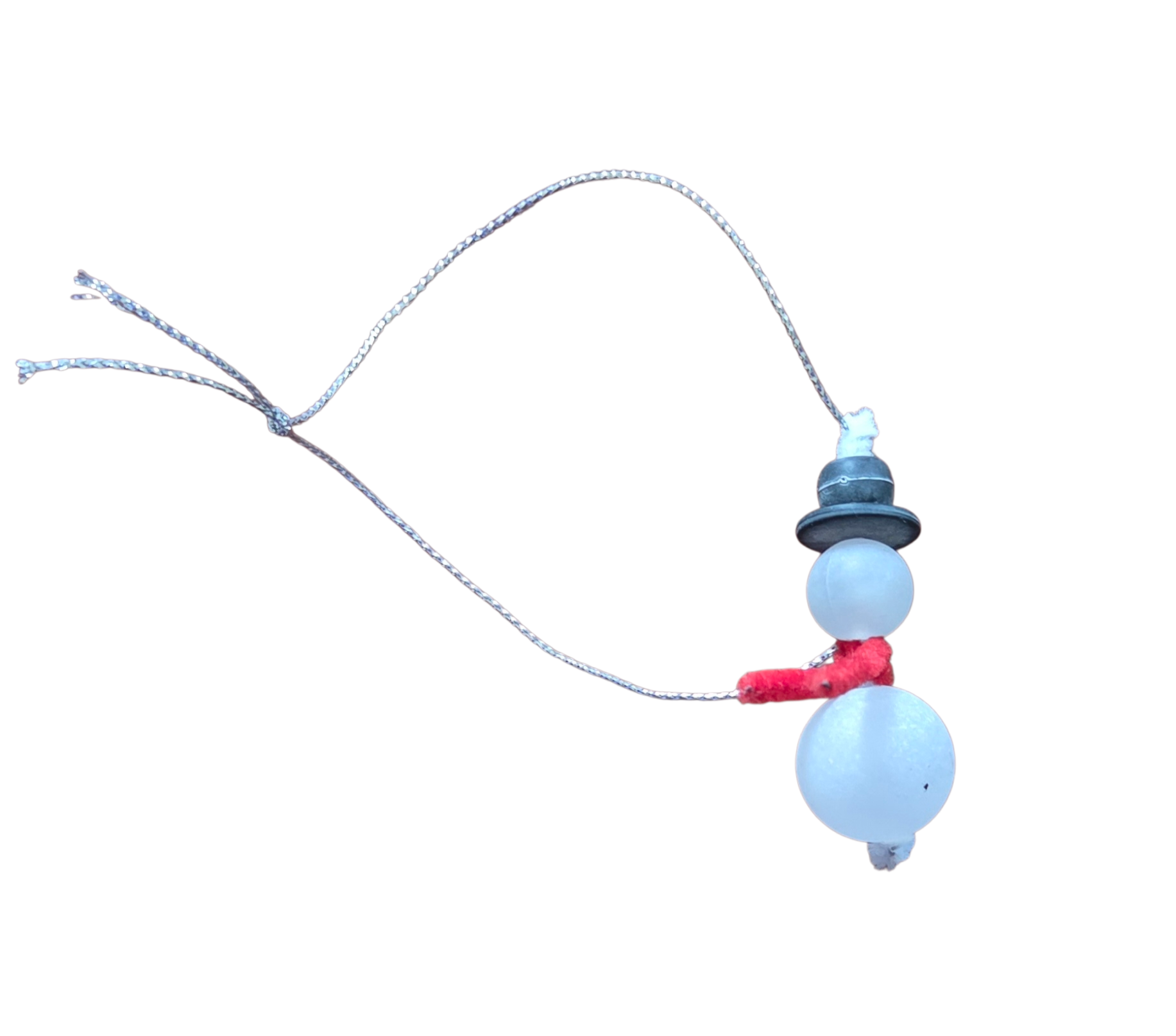 Kerst Zelfmaakpakketje  DIY Sneeuwpop van kunststof