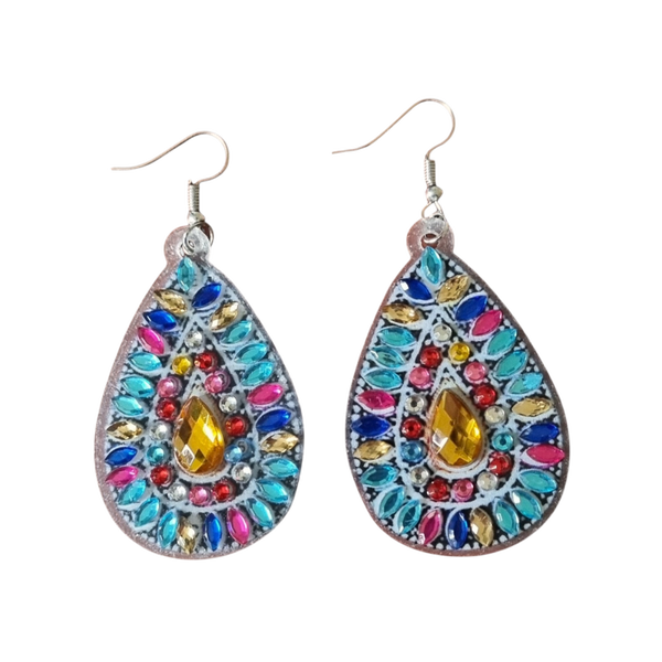 Bling bling oorbellen diamond diverse soorten