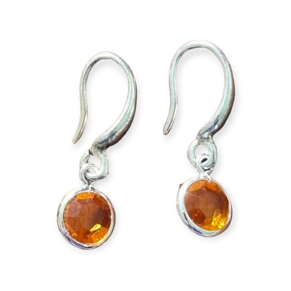 EK 2024 Oranje oorbellen zilver