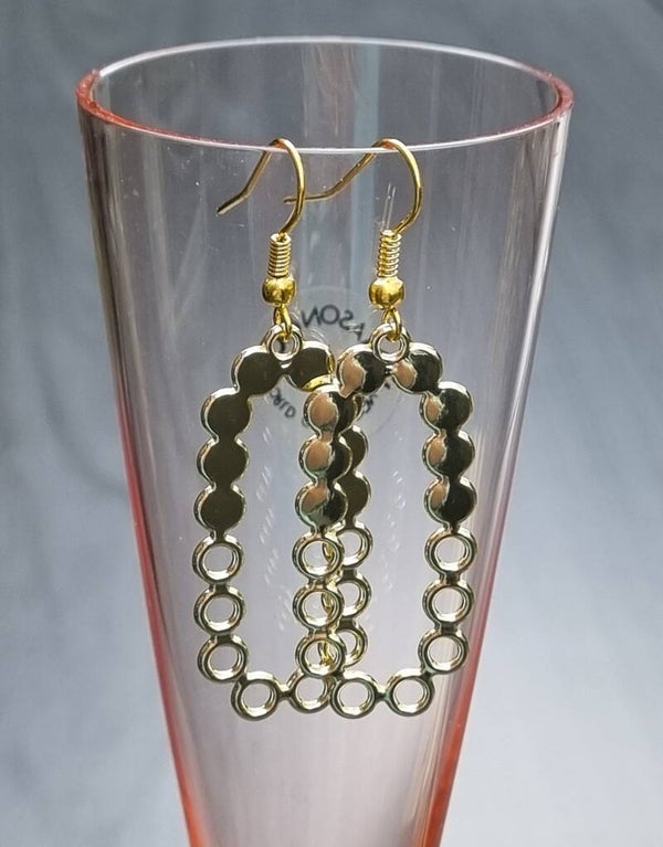 Grote oorbellen goudkleur