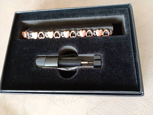 Luxe gezondheidsarmband magnetisch koper – 0,7 cm