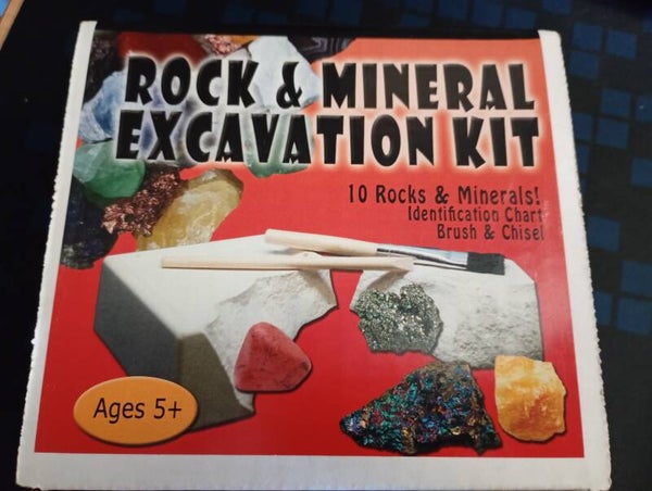 Rock & Mineral Excavation Kit – 10 Mineralen & Edelstenen