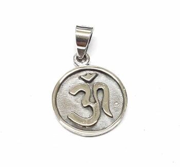 Ohm hanger 925 zilver 30x18mm