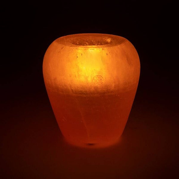 Zoutsteen sfeerlicht appel