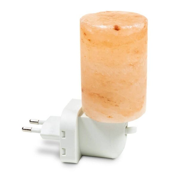 Nachtlampje zoutkristal cilinder