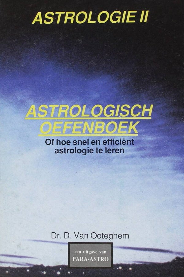 Astrologisch oefenboek - tweedehands