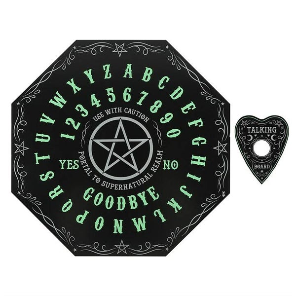 Spirit board glow in the dark