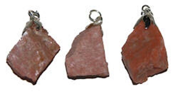 Maansteen abrikoos ruw hanger