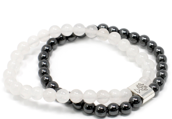 armband bergkristal magnetisch