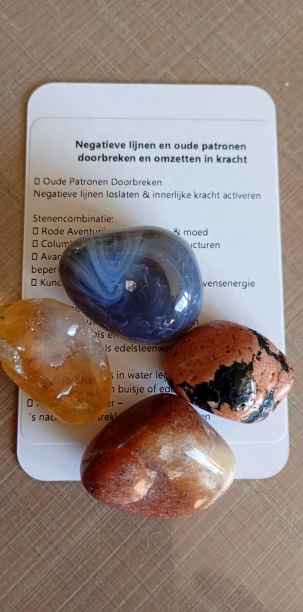 Negatieve lijnen en oude patronen doorbreken en omzetten in kracht