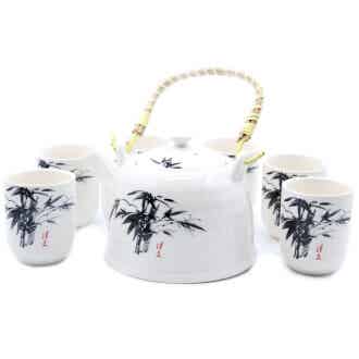 Kruiden Theepot Set - White Stone Oriental