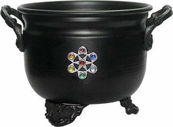 Heksenketel metaal Chakra